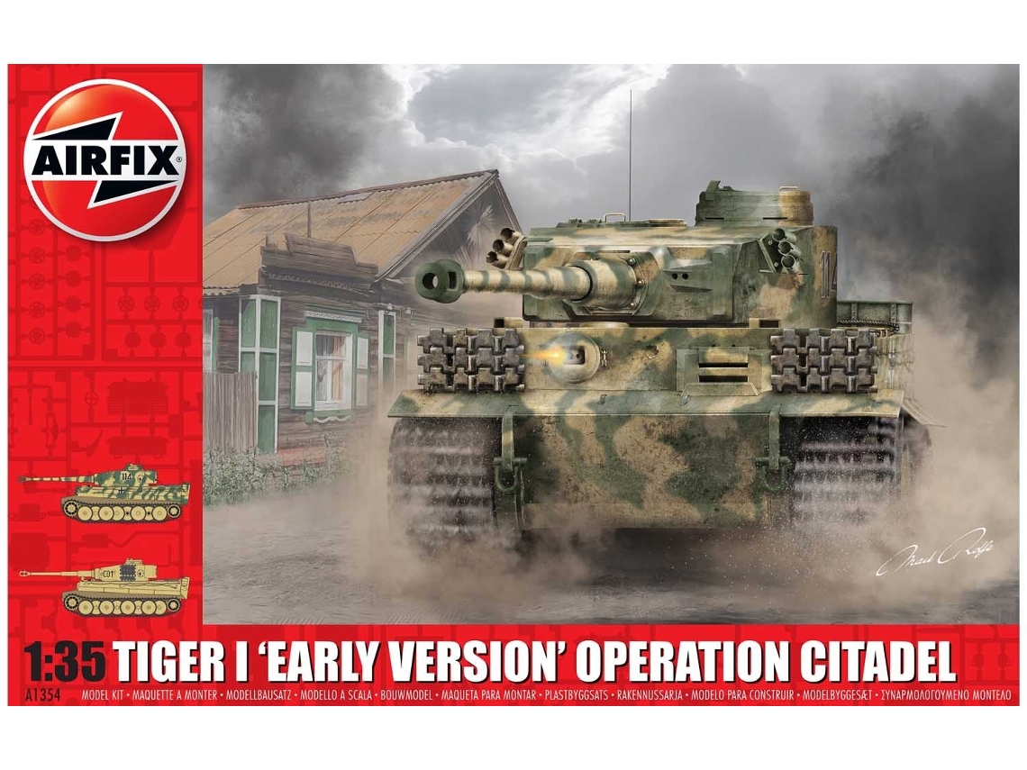 Tank model AIRFIX (14 anos)