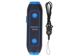 Apito Eletrônico 3 Tons 3 Níveis de Volume Sem Contato Oral com Luz Led para Treinamento Esportivo Azul YURU