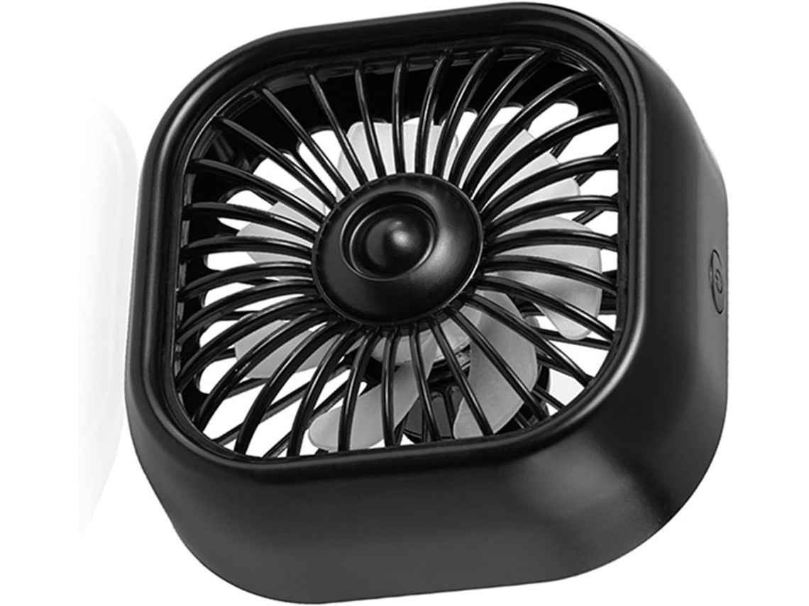 Ventilador De Resfriamento Para Carro, Usb Carro Com Luz Colorida E 3