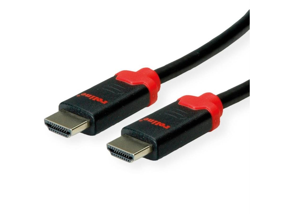 Cabo ROLINE (HDMI - 5m - Preto)