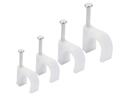 Conjunto de 400 braçadeiras para cabos elétricos, várias medidas AQUAFORGE