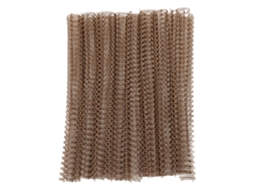100pcs Espinhos de Encadernação Double Loop 9/16 Polegada Capacidade 120 Folhas Bronze