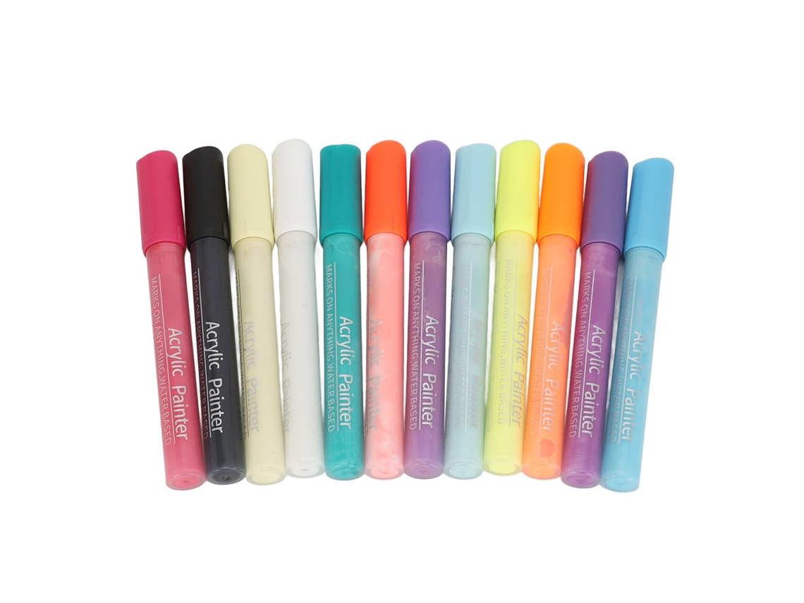 Rebe-12 Canetas para Unhas Artísticas com Múltiplos Núcleos, Secagem Rápida e Textura Suave, Ideal para Uso Doméstico e Profissional em Salões de Beleza.
