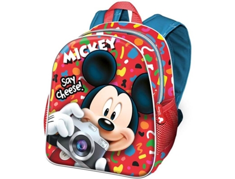 Mochila  Infantil Mickey Say Cheese! (30 x 26 x 9,5 cm)