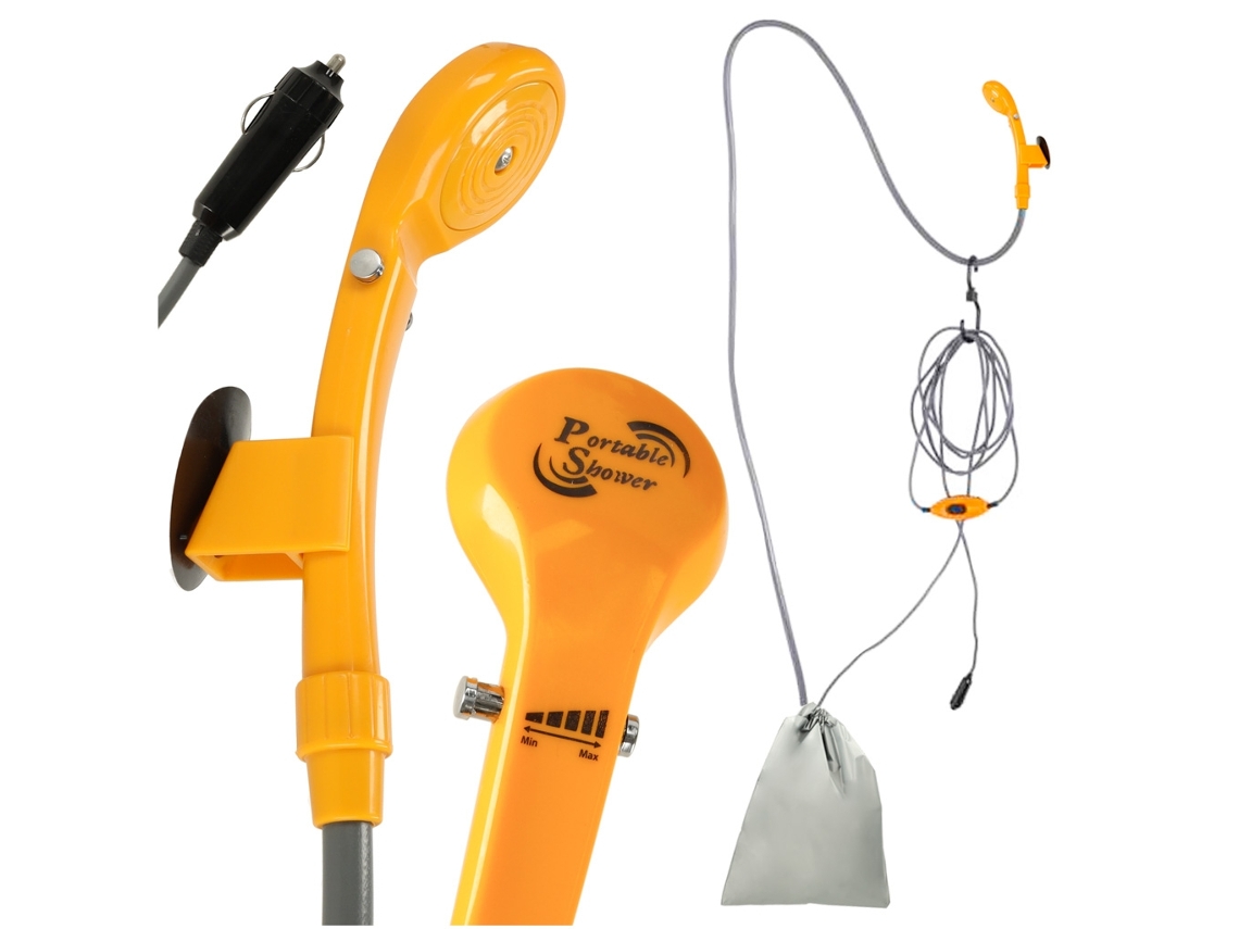 Chuveiro Portátil para Camping com Bomba D' Água AQUAFORGE