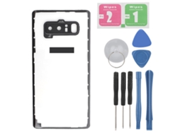 Tampa Traseira da Bateria EOOCOO (transparente para Samsung Note 8)