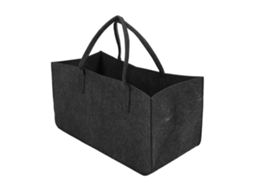 Cesto de Armazenamento Dobrável em Feltro, Feito À Mão, Retangular, Ideal para Viagens de Carro, Compras e Organização de Roupas . GOKOCO (ymmr)