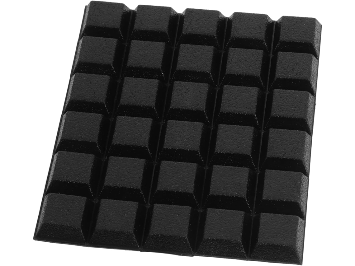 Homsfou 32 Peças Pés De Borracha Trapezoidais Para Armários, Protetores Antiderrapantes Para Móveis, Gavetas E Pequenos