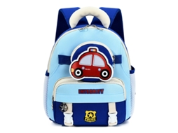 Mochila Escolar, Mochila Para Estudantes, Bolsa De Ombro Com Estampa De Desenho Animadoazul Royal