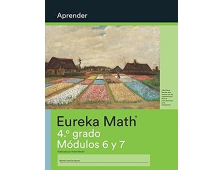 Livro Spanish - Eureka Math Grade 4 Learn Workbook 5 de Great Minds (Espanhol)