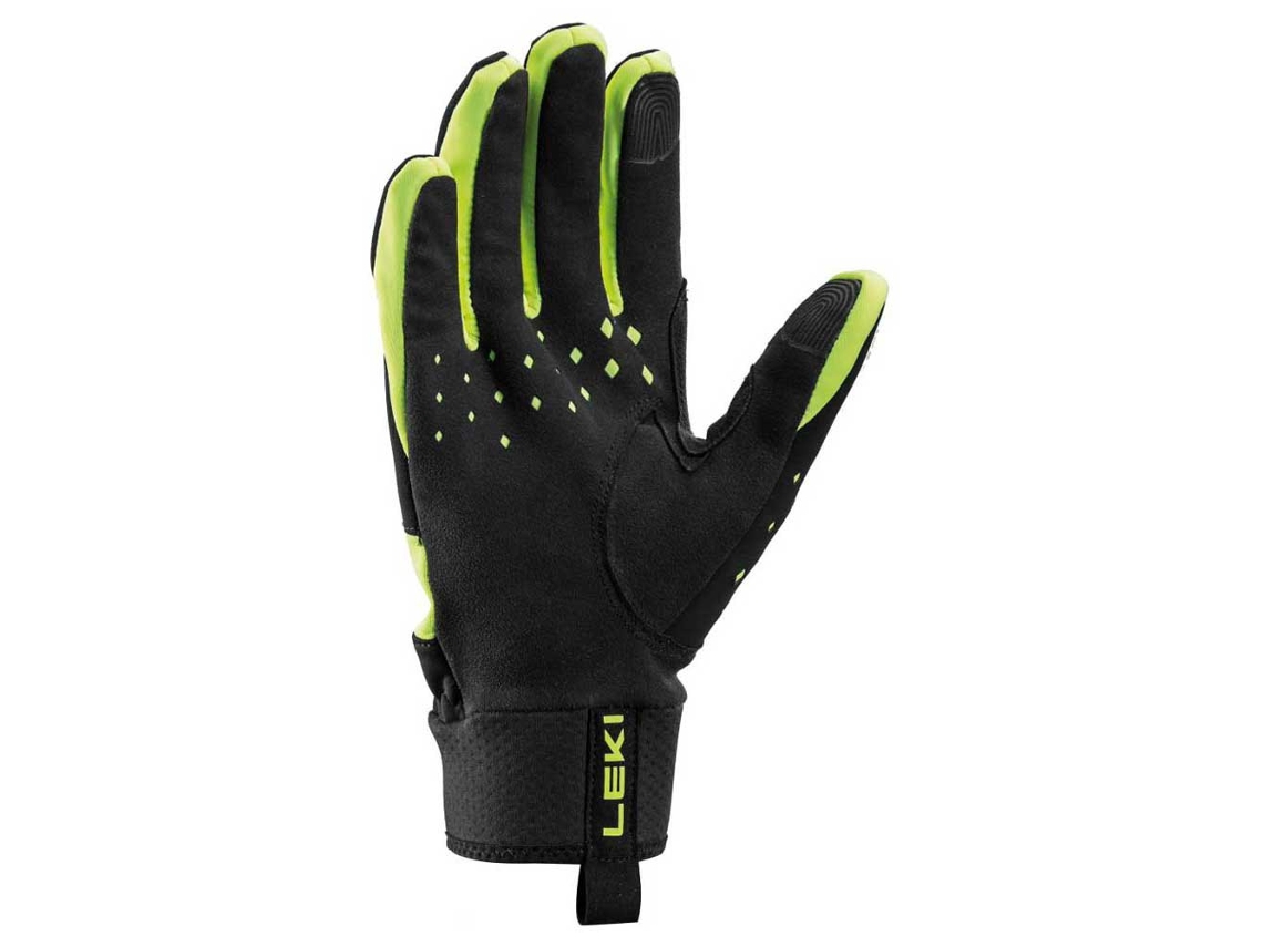 Luvas Hrc Race Amarelo,Preto 6 Homem LEKI ALPINO