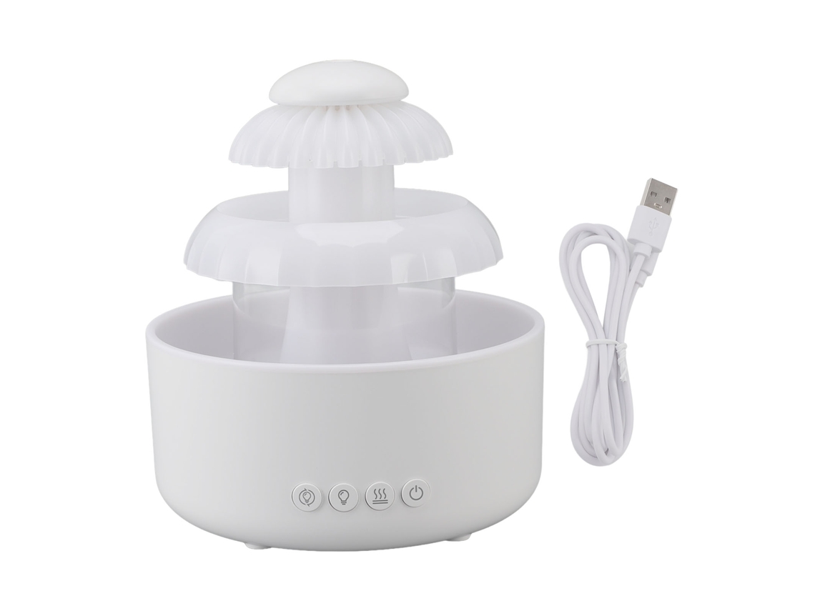 Laxiscreed Máquina De Aromaterapia E Umidificador Com Luz De Nuvem E Efeito De Chuva