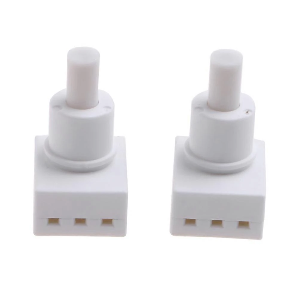 Conjunto De 2 Interruptores Embutidos Brancos