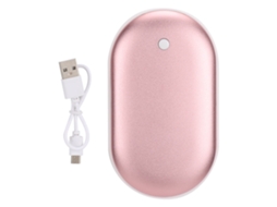 Aetheria aquecedor de Mãos Portátil Mini Multifuncional 5200mah Bateria Externa Rosa