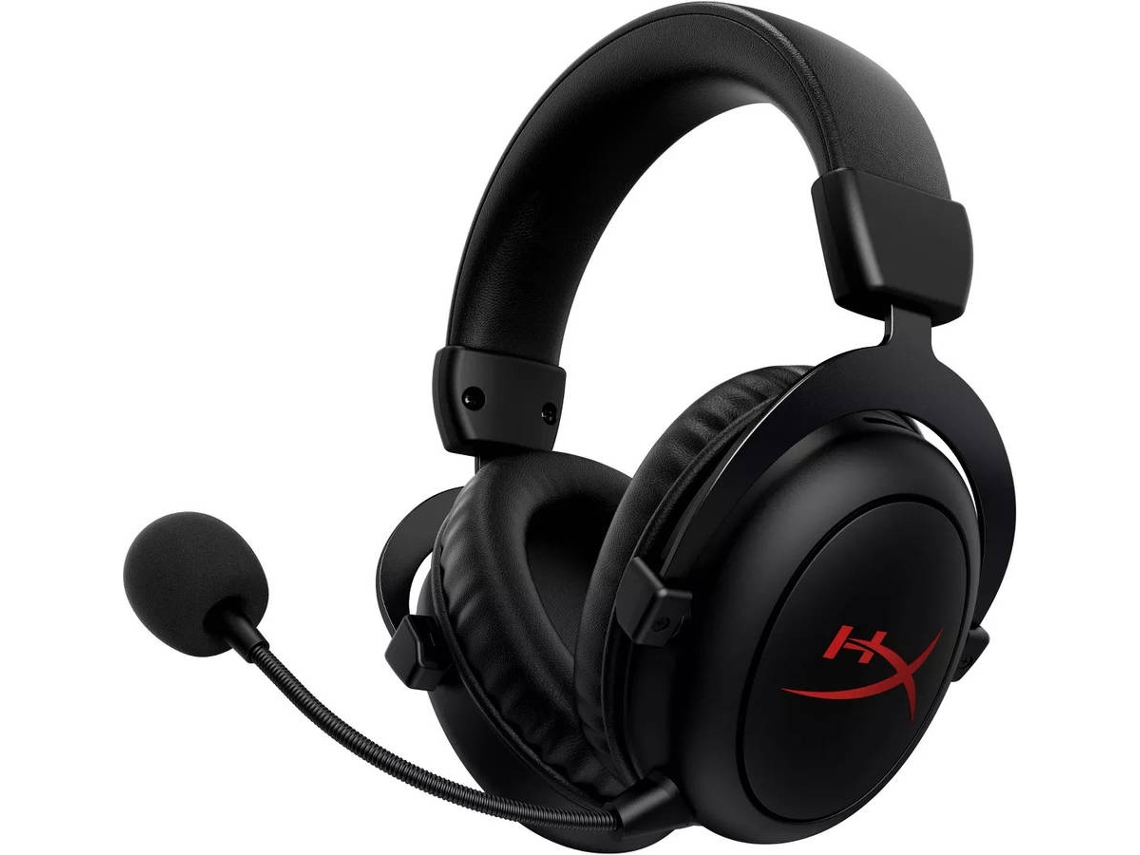 Auscultadores Gaming Wireless HYPERX Cloud Core (Over Ear - Multiplataforma - Noise Cancelling - Preto)