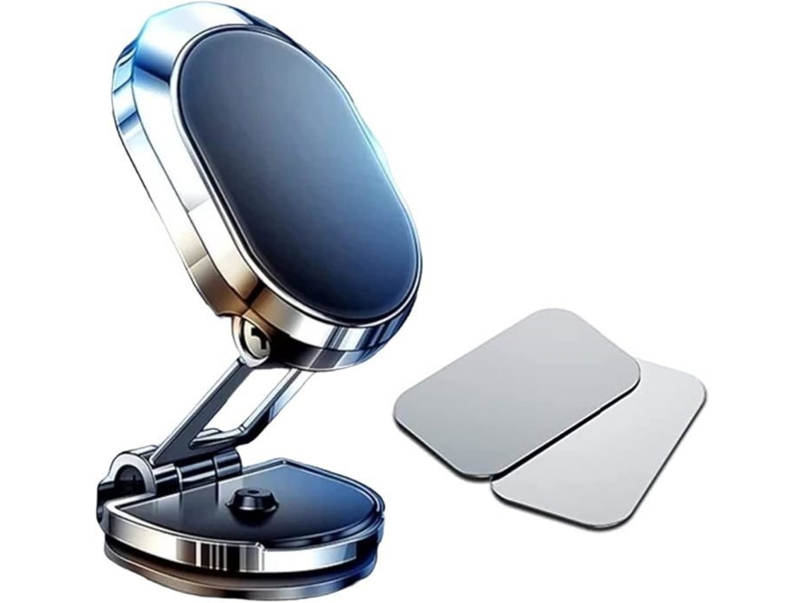 Suporte Magnético Dobrável Para Celular No Carro Com Base Dobrável 360°, Suporte Universal Para Celular No Carro.