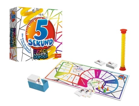 Jogo De Tabuleiro 5 Seconds Kids Vs Adults Trefl 02120 Trefl Gry
