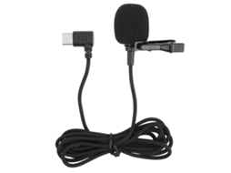 Micrófono Com Interface Type-c Para Câmera De Ação Sjcam Sj8 Sj9 Sj10 Acessório