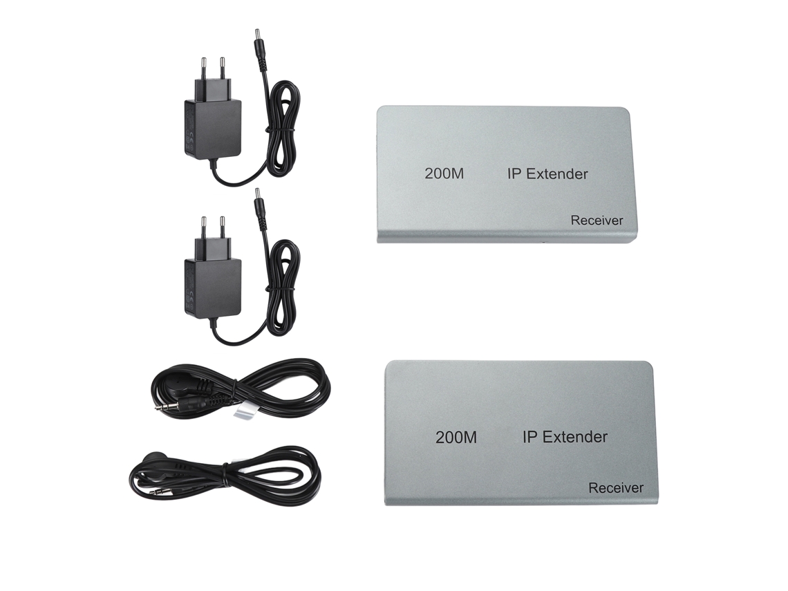 Extensor Kvm Ip (estende Sinal Hdmi Usb Via Rede Rj45)