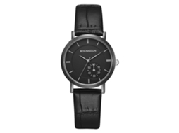 Relógio de Pulso de Quartzo Fashion Leisure com Cinto de Couro Elegante e Design Minimalista