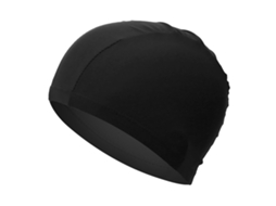 Boné de Natação Elástica Espessa Durável Preto Unisex