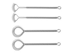 4 Ferramentas de Mistura para Coquetéis: Batedores de Ovos Manuais de Aço Inoxidável para Cozinha, Bar e Café 16,50x4,00x1,00cm Plata