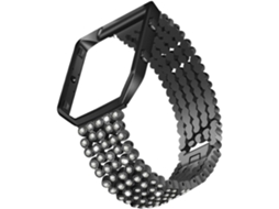 Pulseira Elegante Com Strass Para Relógio Feminino, Compatível O