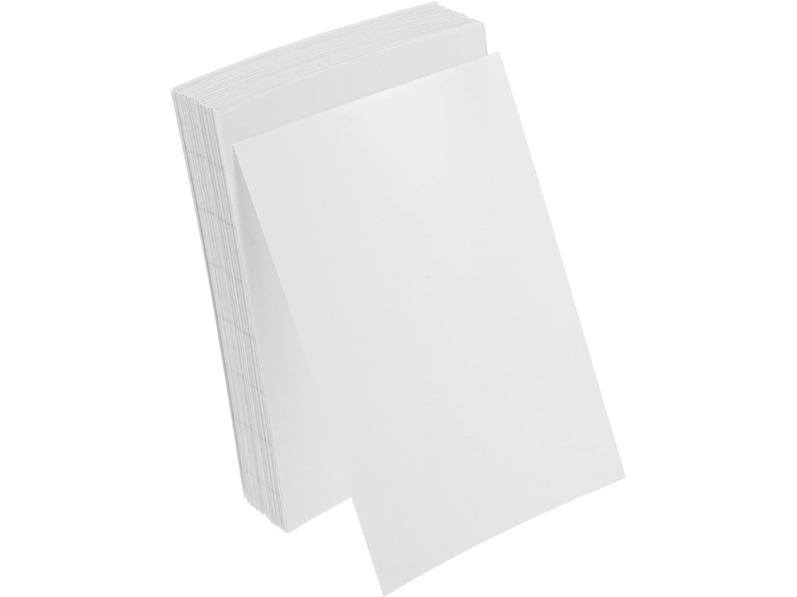 Amosfun 100 Peças Filme Laminado Autocolante Papel De Estratificação Filmes De Plastificação Filme De Álbum A4
