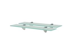 Prateleiras Flutuantes 2 Pcs Vidro 50x10 Cm 8 Mm Dkd Home Decor