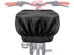 Capa De Chuva Para Cesta De Bicicleta, Pacote Com 2 Unidades, Impermeável, Preta, Adequada