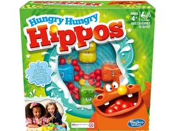 Jogo de Tabuleiro HASBRO Hungry Hippos (Outlet Caixa Aberta - Idade Mínima Recomendada: 4 Anos)