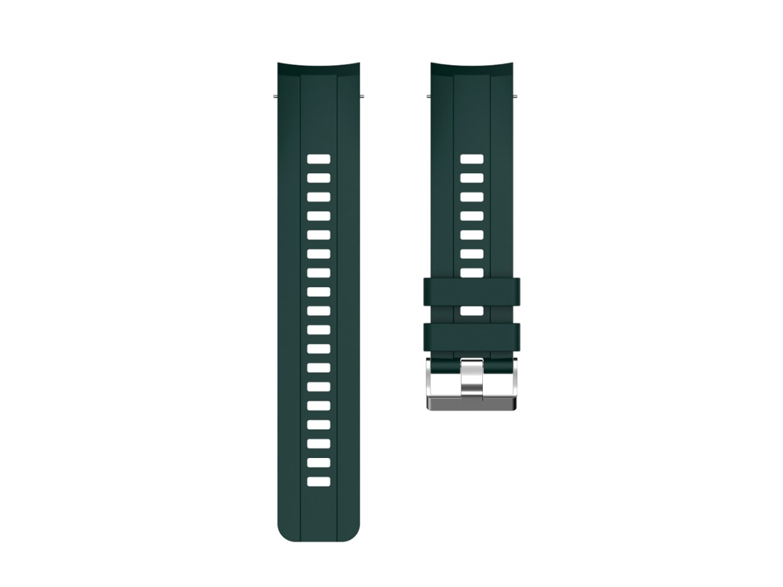 Bracelete Silicone para Honor Gs Pro Verde Escuro