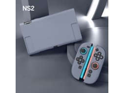 Capa para Nintendo Switch 2, Protetora de Tpu com Cobertura Total SPQMENT (cinza azul)