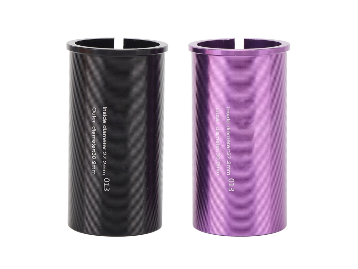 2pcs adaptador de cano de sela Mali em alumínio leve, redutor 27.2/30.9mm