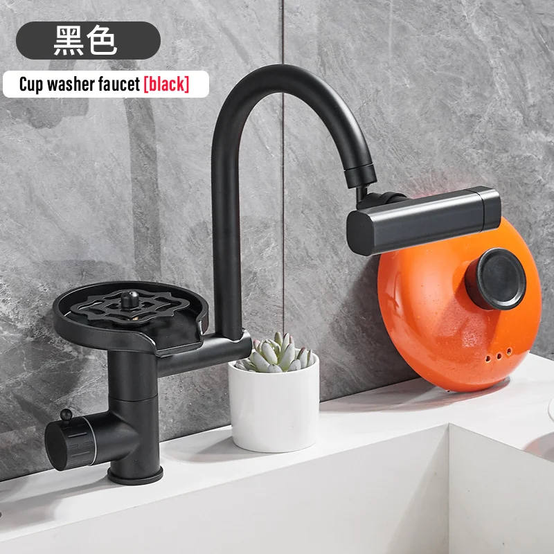 (preto) Conjunto De Pia De Cozinha Em Aço Inoxidável Com Efeito Cascata, Suporte Para Facas E Torneira Com Visor Digital
