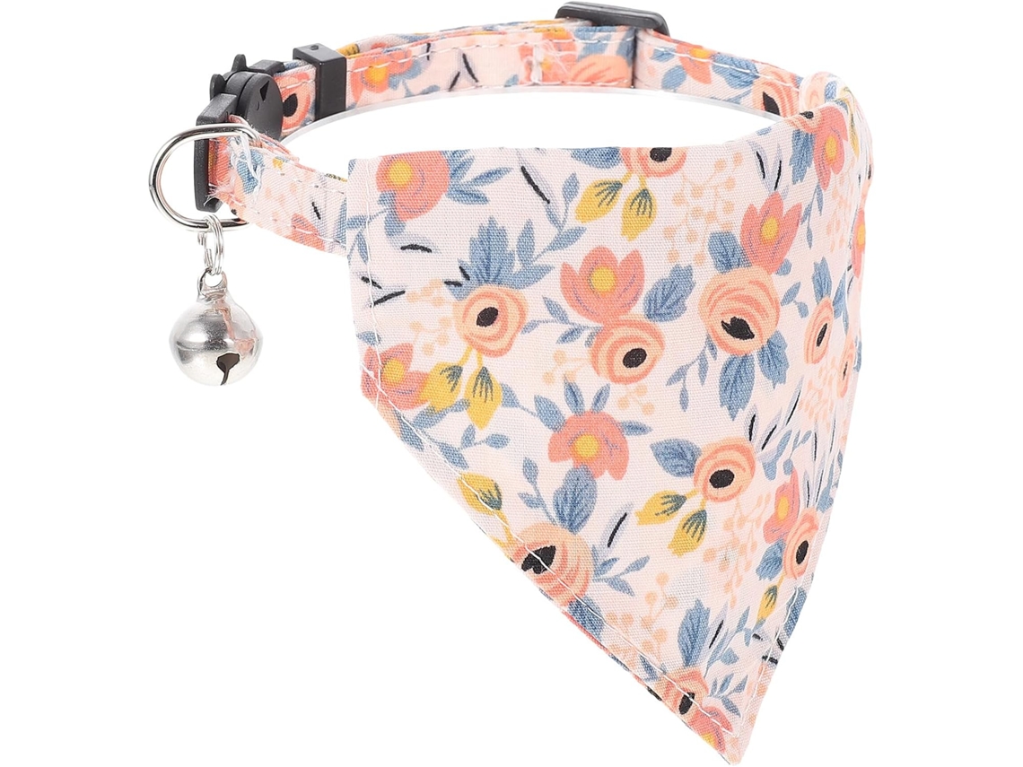 Babador Triangular, Fácil De Secar E Respirável, Estampas Modernas, Algodão Rosa, Acessório Ideal Cães E Gatos De