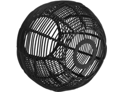 Difusor de Lustre Trançado Suspenso, Estilo Retrô Chique, em Ferro e Papel. SFUSHOS