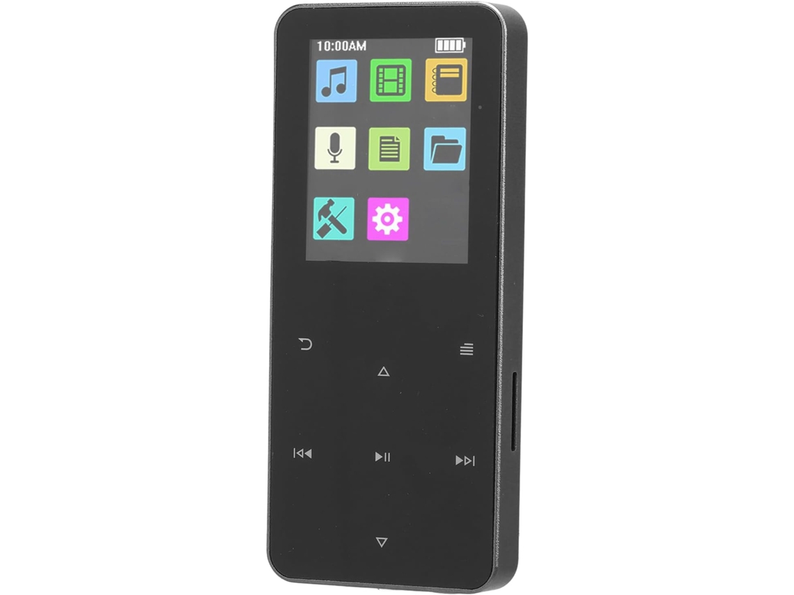 Reprodutor De Mp3 Com Bluetooth, Tela Sensível Ao Toque 1,8