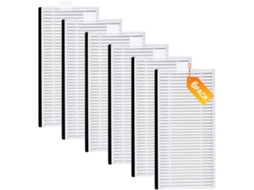 Kit Com 6 Filtros De Reposição Para Aspirador Pó M1 E M2, Acessórios