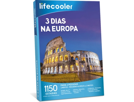 Pack  3 Dias na Europa