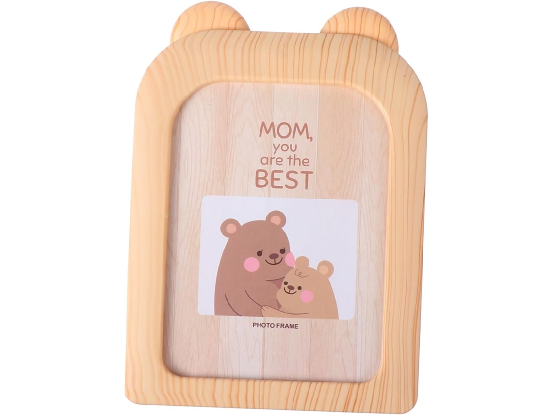 Porta Retratos Parede Formato Pequeno 18 Escritório Plástico Vidro Decoração Nórdica Meninos Meninas Suporte GOKOCO
