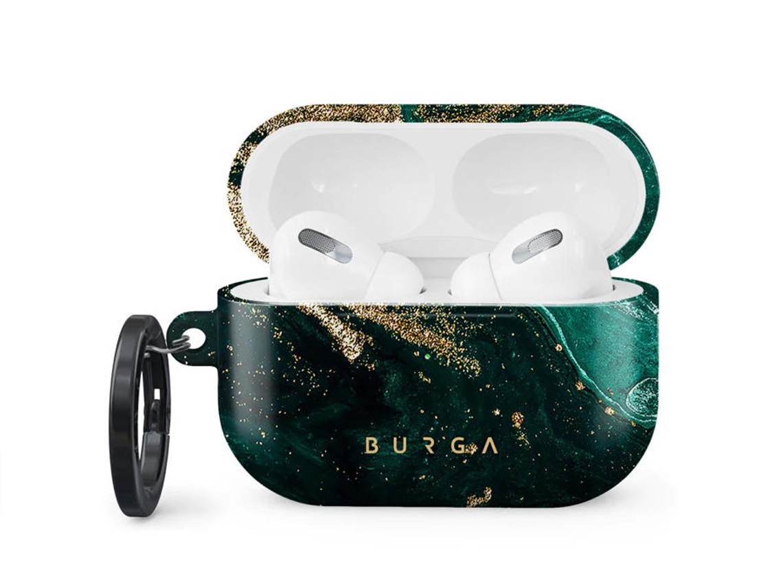Capa BURGA Airpods Pro 2 (Emerald)