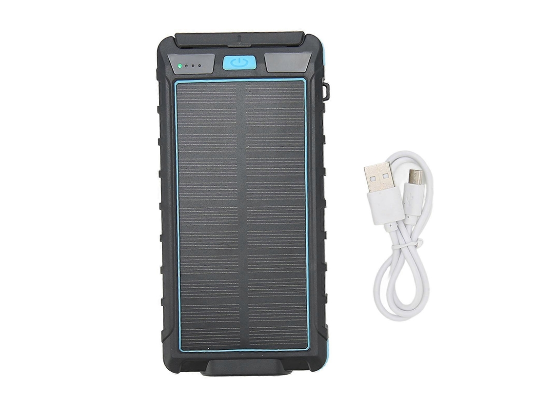 Carregador Solar Portátil De 20000mah, Banco De Energia, Lanterna Led E Bússola. Olysi Shop