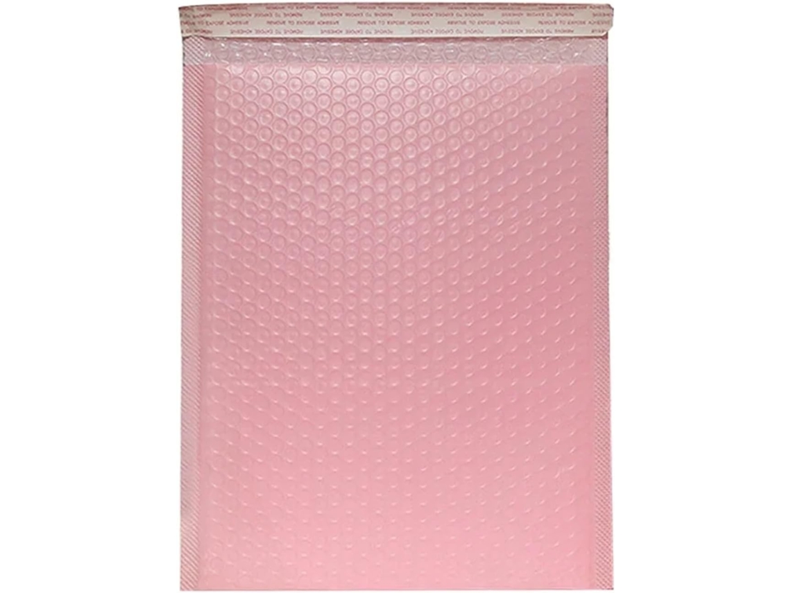 Envelopes acolchoados com fecho autoadesivo, multicoloridos, vários tamanhos, de 10 a 50 unidades.