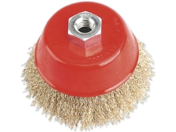 Escova De Copo De Aço E Latão Cbc100 100 Mm M14 X 2 Mm