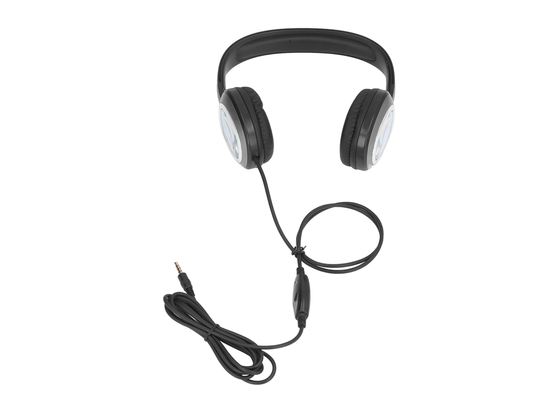 Fones de Ouvido com fio para crianças EOOCOO cancelamento de ruído, animação