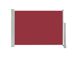 Side Awning, Side Awnings Vidaxl Vermelho Tecido (80 X 300 Cm)