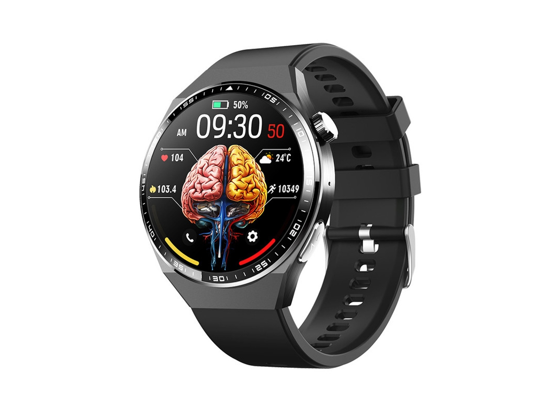 Smartwatch Yizhood F800 1.55 Inch Chamada Bluetooth Ip67 À Prova De Água (android E Ios Preto)
