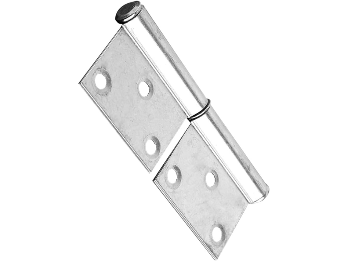Par De Dobradiças De Porta Reforçadas E Removíveis, Estilo Bandeira, 5 Polegadas