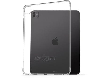 Capa de TPU transparente Alzaguard para iPad Pro 13 M4 (2024)